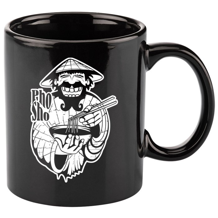 Pho Sho Funny Vietnamese 11oz C Handle Ceramic Mug
