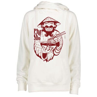 Pho Sho Funny Vietnamese Womens Funnel Neck Pullover Hood