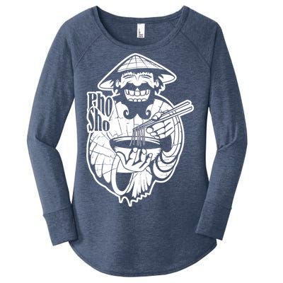 Pho Sho Funny Vietnamese Women's Perfect Tri Tunic Long Sleeve Shirt