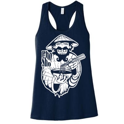 Pho Sho Funny Vietnamese Women's Racerback Tank