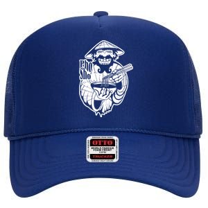 Pho Sho Funny Vietnamese High Crown Mesh Back Trucker Hat