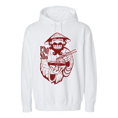 Pho Sho Funny Vietnamese Garment-Dyed Fleece Hoodie