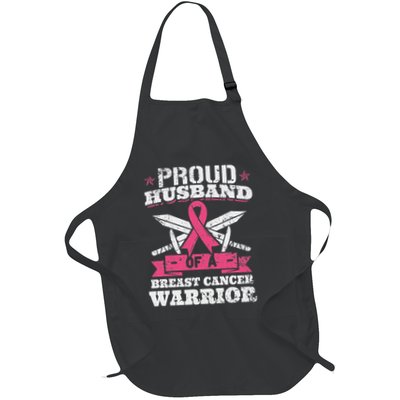 Proud Husband Of Breast Cancer Warrior Awareness Ribbon Apron