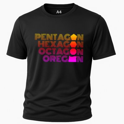 Pentagon Hexagon Octagon Oregon Performance Shirt
