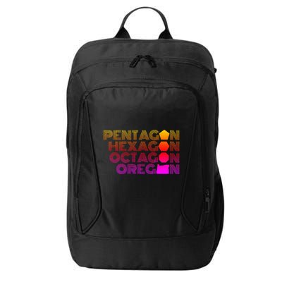 Pentagon Hexagon Octagon Oregon City Backpack