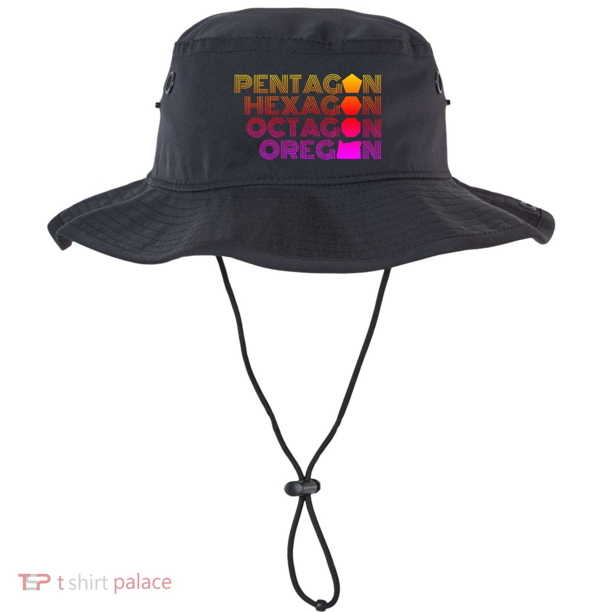 Pentagon Hexagon Octagon Oregon Bucket Hat