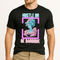 PinkFluffDesigns Hustle or Be Baroque Cooling Performance Crew T-Shirt