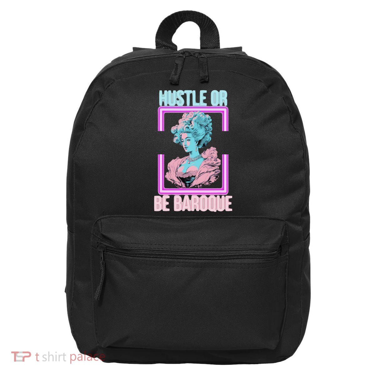 PinkFluffDesigns Hustle or Be Baroque 16 in Basic Backpack