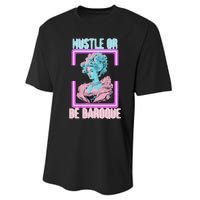 PinkFluffDesigns Hustle or Be Baroque Performance Sprint T-Shirt