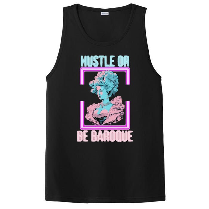 PinkFluffDesigns Hustle or Be Baroque PosiCharge Competitor Tank