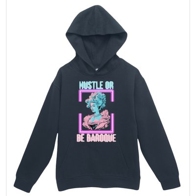 PinkFluffDesigns Hustle or Be Baroque Urban Pullover Hoodie