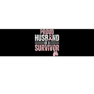 Proud Husband Of Survivor Breast Cancer Survivor Awareness Bumper Sticker