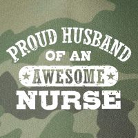 Proud Husband Of An Awesome Nurse Positive Message Legacy Tie Dye Trucker Hat