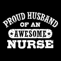 Proud Husband Of An Awesome Nurse Positive Message Sustainable Bucket Hat