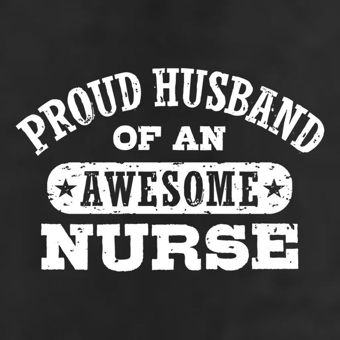 Proud Husband Of An Awesome Nurse Positive Message Beanie