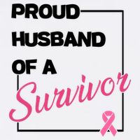 Proud Husband Of A Survivor Breast Cancer Awareness Adult Drive Performance Visor