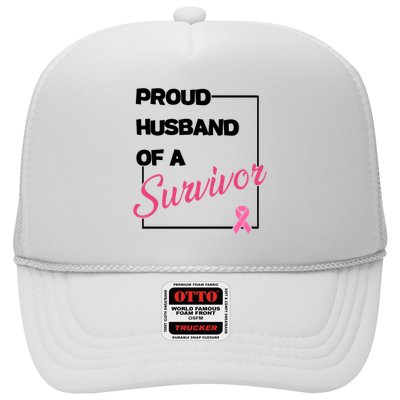 Proud Husband Of A Survivor Breast Cancer Awareness Trucker Hat
