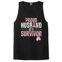 Proud Husband Of Survivor Breast Cancer Survivor Awareness PosiCharge Competitor Tank