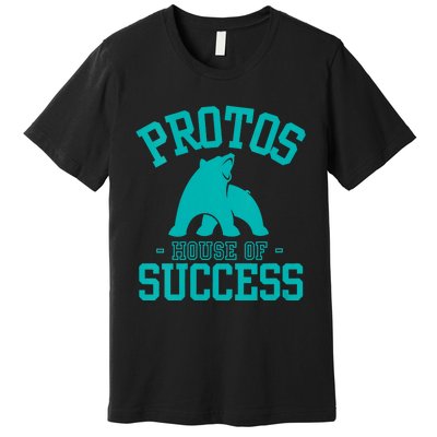 Protos House Of Successteachers Students Rca School Spirit Vneck Premium T-Shirt