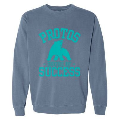 Protos House Of Successteachers Students Rca School Spirit Vneck Garment-Dyed Sweatshirt