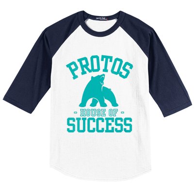 Protos House Of Successteachers Students Rca School Spirit Vneck Baseball Sleeve Shirt