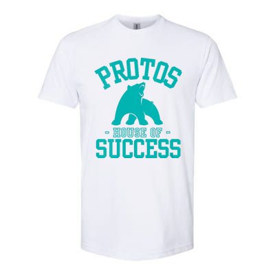 Protos House Of Successteachers Students Rca School Spirit Vneck Softstyle CVC T-Shirt