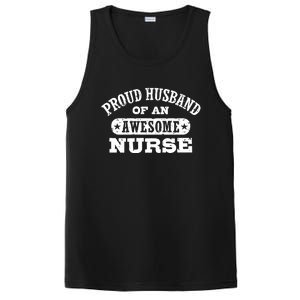 Proud Husband Of An Awesome Nurse PosiCharge Competitor Tank