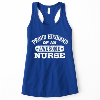 Proud Husband Of An Awesome Nurse Womens Tank Top