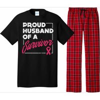 Proud Husband Of Survivor Breast Cancer Awareness Gift Pajama Set