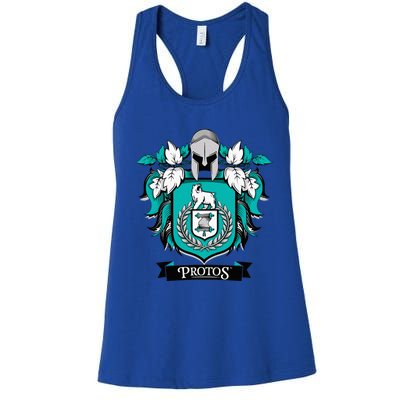 Protos House Of Success Teachers Students Women's Racerback Tank