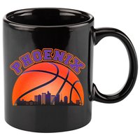 Phoenix Arizona Basketball City Skyline 11oz C Handle Ceramic Mug