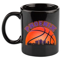 Phoenix Arizona Basketball City Skyline 11oz C Handle Ceramic Mug