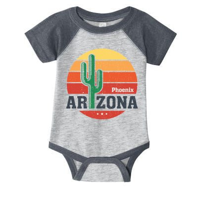 Phoenix Arizona Retro Infant Baby Jersey Bodysuit