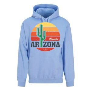 Phoenix Arizona Retro Unisex Surf Hoodie