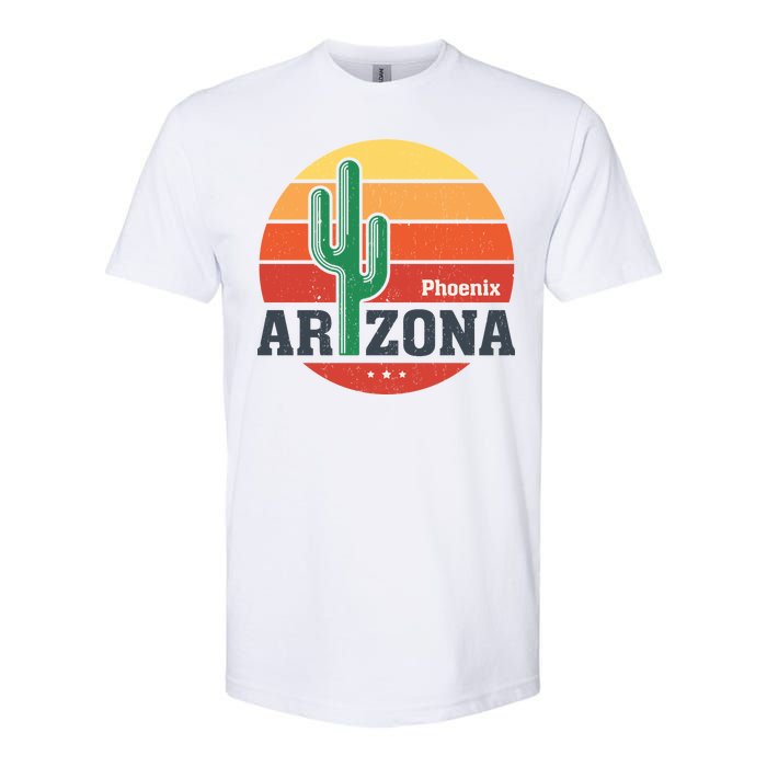 Phoenix Arizona Retro Softstyle CVC T-Shirt