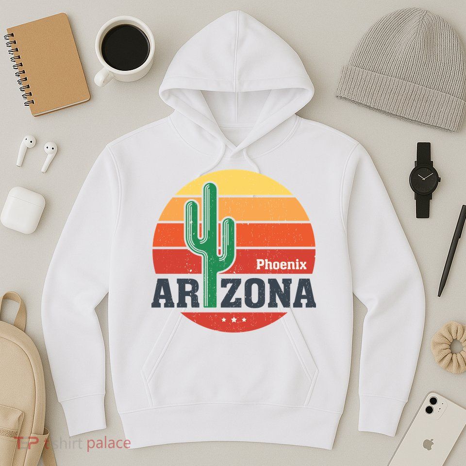 Phoenix Arizona Retro Hoodie