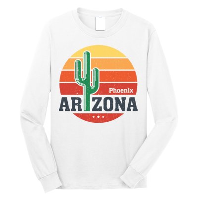 Phoenix Arizona Retro Long Sleeve Shirt