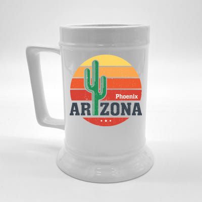 Phoenix Arizona Retro Beer Stein