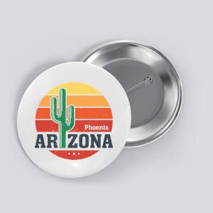 Phoenix Arizona Retro Button