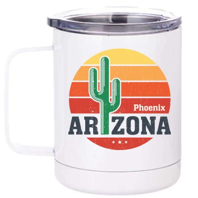 Phoenix Arizona Retro 12 oz Stainless Steel Tumbler Cup