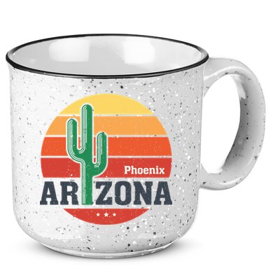 Phoenix Arizona Retro 15oz Campfire Ceramic Mug