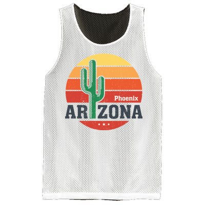 Phoenix Arizona Retro Mesh Reversible Basketball Jersey Tank