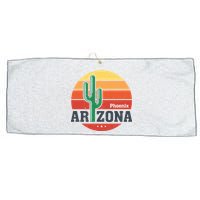 Phoenix Arizona Retro Large Microfiber Waffle Golf Towel