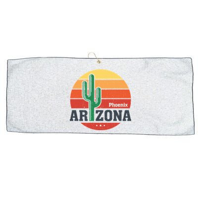 Phoenix Arizona Retro Large Microfiber Waffle Golf Towel