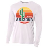 Phoenix Arizona Retro Cooling Performance Long Sleeve Crew