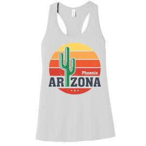 Phoenix Arizona Retro Women's Racerback Tank