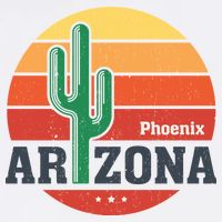 Phoenix Arizona Retro Baby Bodysuit