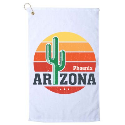 Phoenix Arizona Retro Platinum Collection Golf Towel