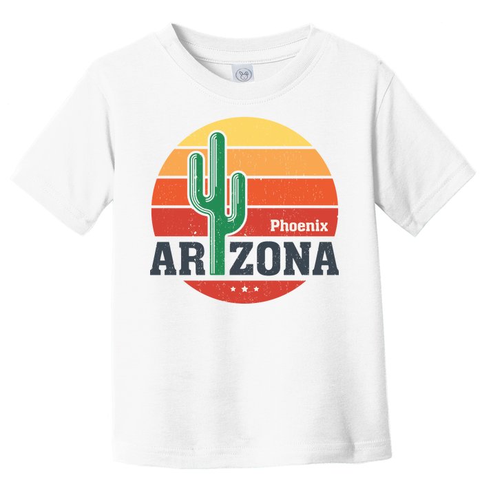 Phoenix Arizona Retro Toddler T-Shirt