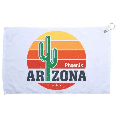 Phoenix Arizona Retro Grommeted Golf Towel